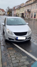 Foto: Behinderung Radfahrer verkehrswidriges Parken 